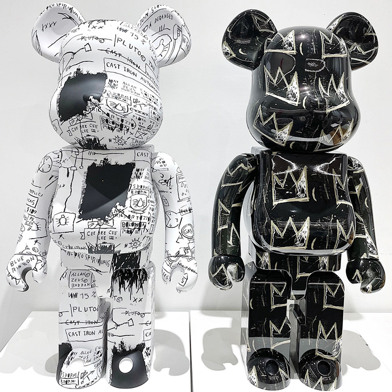 bearbrick1000%暴力熊摆件客厅落地装饰空山基手办积木熊潮流礼物-图1