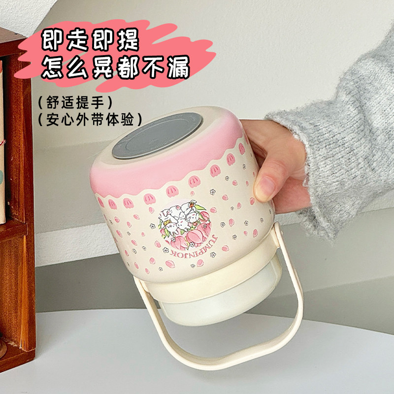 焖烧杯316不锈钢大容量24小时超长保温饭盒宽口焖粥银耳桶壶正品