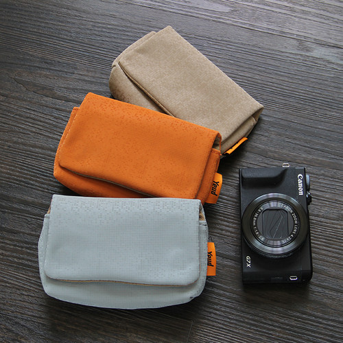 适用索尼RX100m7相机包ZV-1 zv1m2黑卡rx100m6佳能G7X2/G7X mark3便携手包sx740收纳袋理光GR 3X富士LX10 - 图3