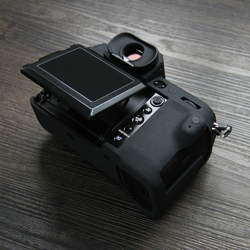 适用富士GFX100S II 二代相机包Fujifilm gfx100s机身全包gfx50sii 二代荔枝纹xh2硅胶套X-H2S保护套 - 图2