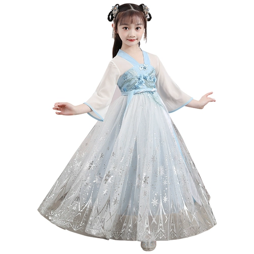 Летнее ханьфу, осеннее платье для принцессы, китайский стиль, 2023