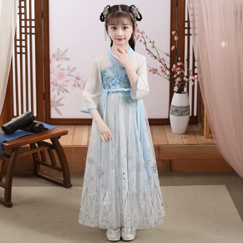 Летнее ханьфу, осеннее платье для принцессы, китайский стиль, 2023