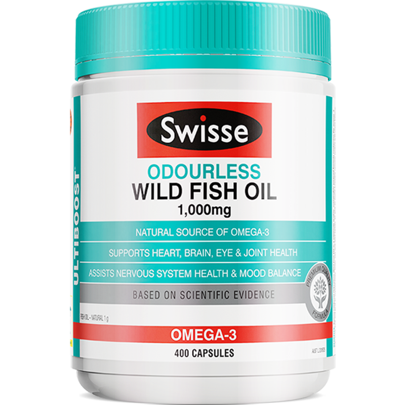 Swisse斯维诗深海鱼油omega3高浓度无腥味鱼油软胶囊辅酶q10血管 - 图3