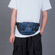 Summer trendy one-shoulder functional casual men's waist bag