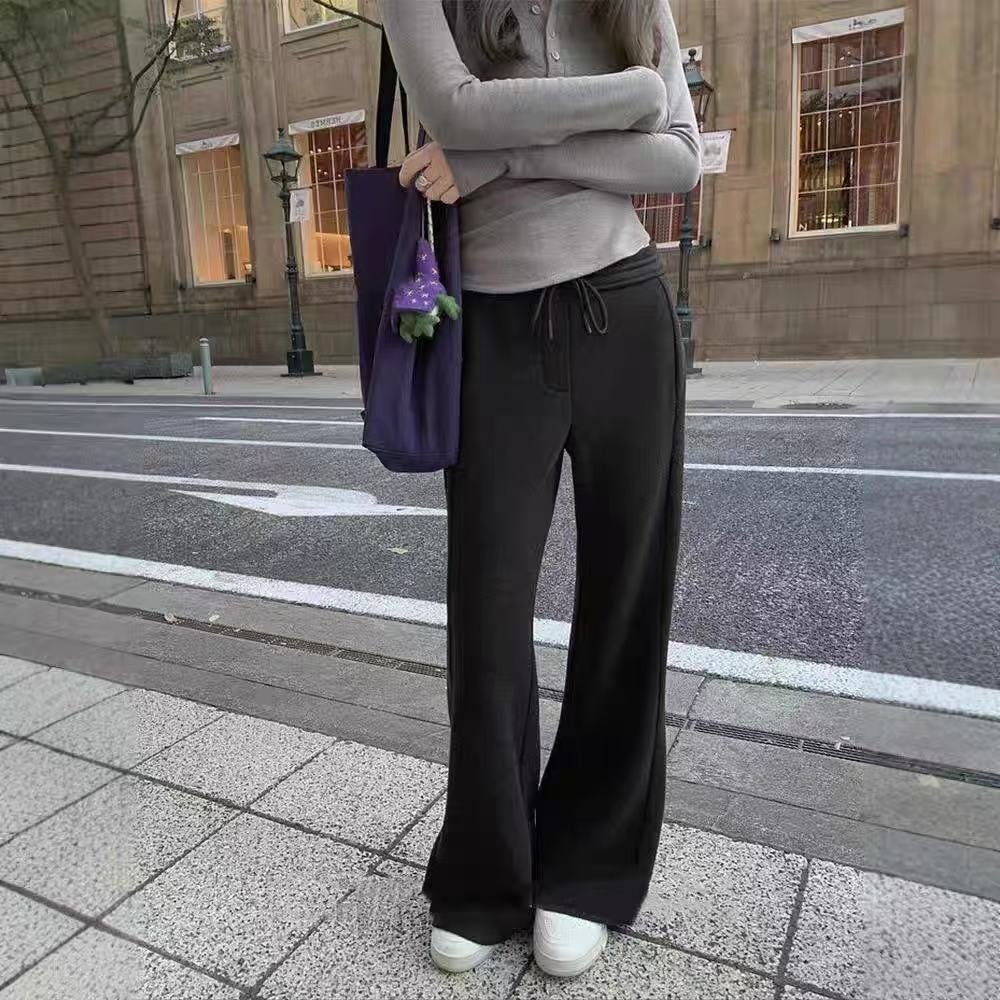 醋酸羊毛加绒修身微喇裤,淘宝优惠券,粉丝福利购,淘宝优惠卷