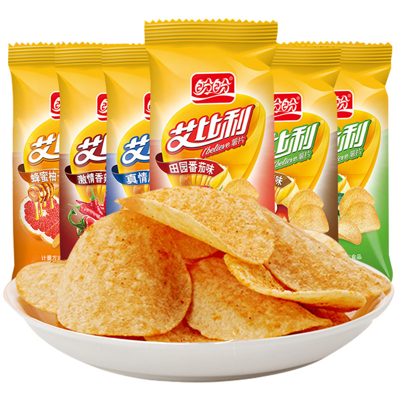 盼盼麦香鸡味块膨化好吃的大礼包 小甜甜食品专营膨化食品