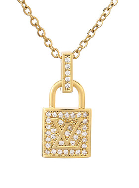 18K金满钻康康包项链女轻奢小众