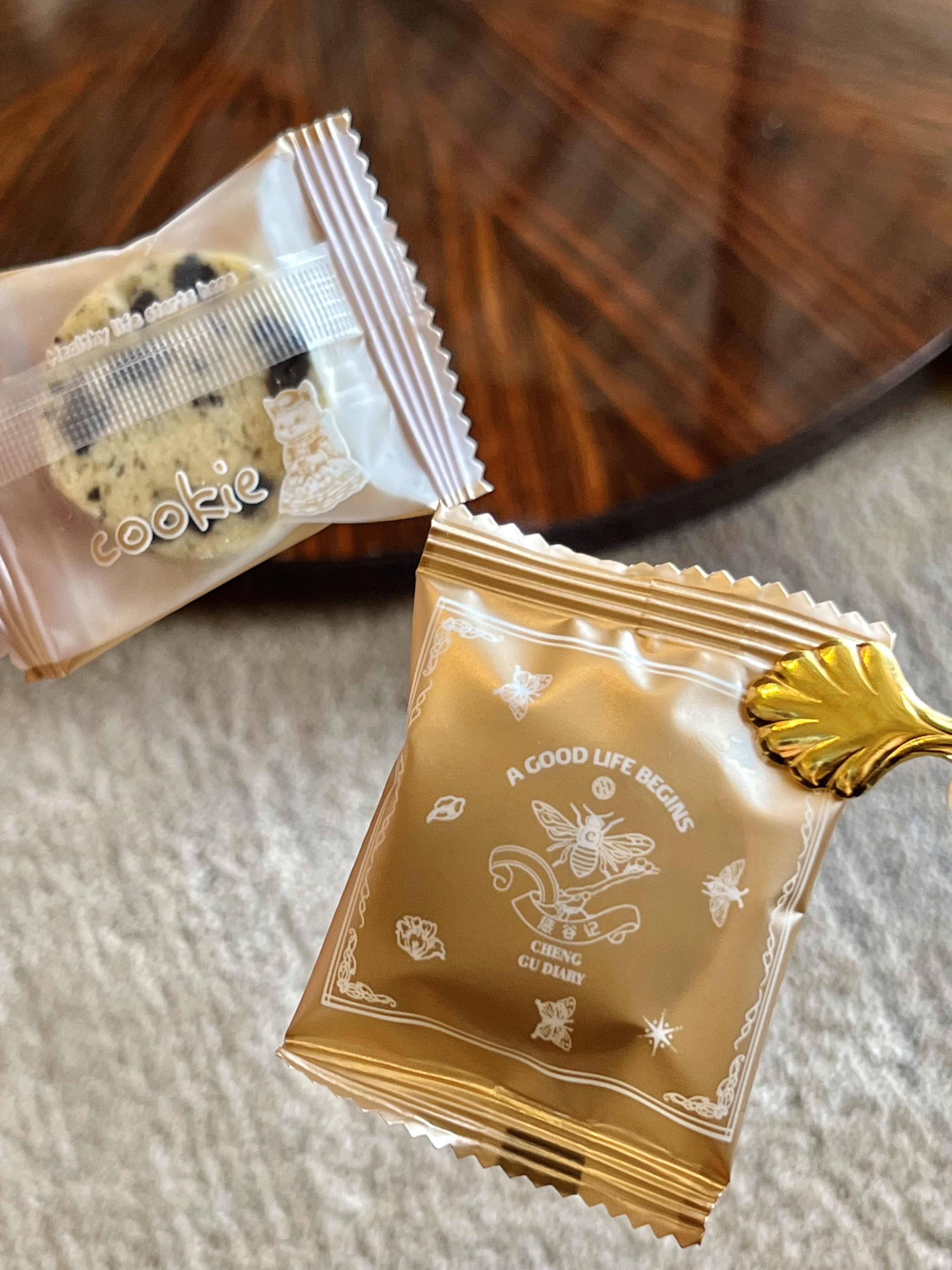 惩谷记进口黄油饼干办公室零食休闲零食下午茶健康点心-第2张图片-提都小院