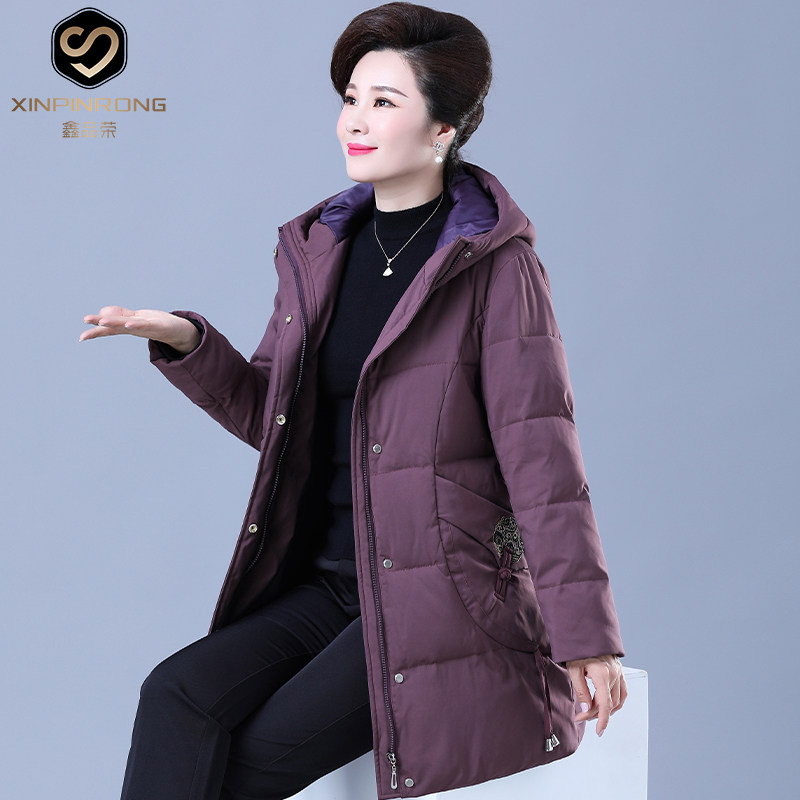2020冬装新品中老年人女装200 鑫品荣中老年女装