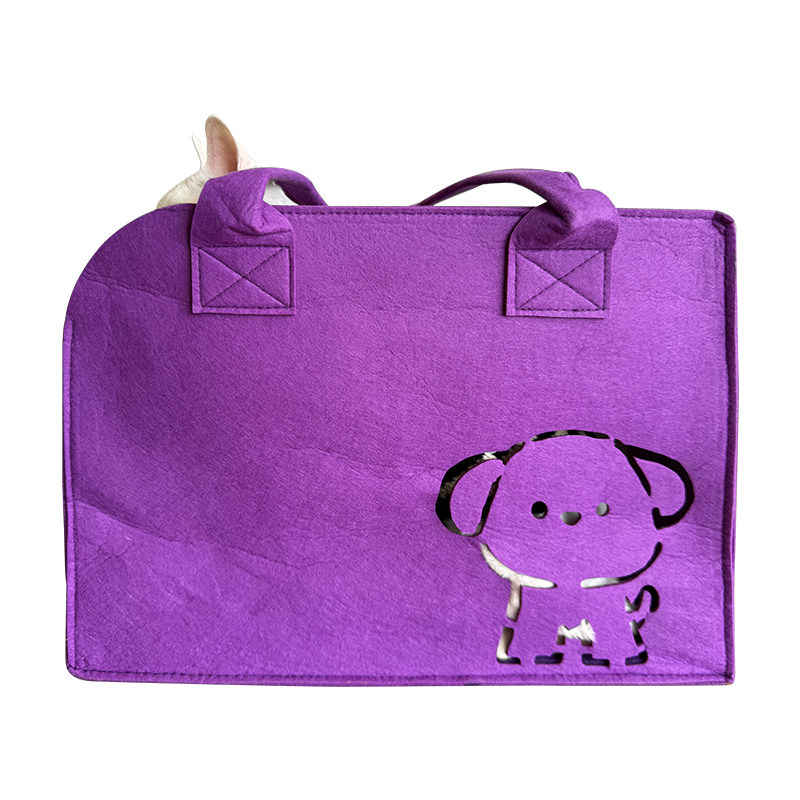 猫咪外出包便携可爱轻便毛毡大容量手提包狗狗背包宠物包手提猫包