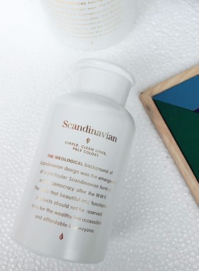 北欧ins风花瓶玻璃瓶拍照道具插花水培玻璃瓶烫金字家居装饰定制