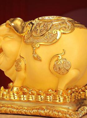 金猪存钱罐摆件招财大号儿童家用创意储蓄罐家居酒柜装饰生日礼物