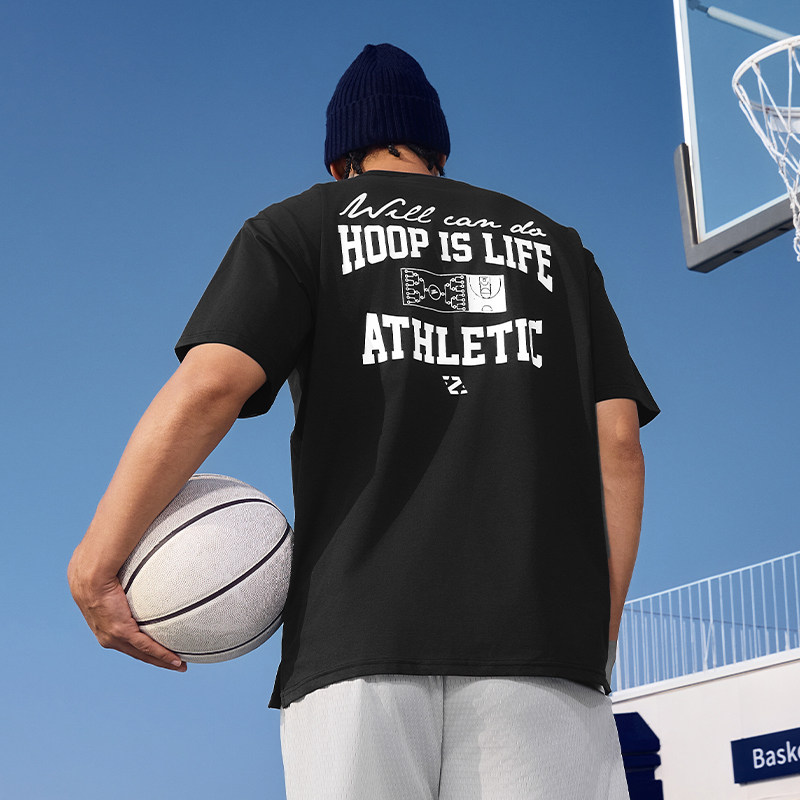 有志者UZIS美式运动短袖男2025新款速干透气休闲宽松圆领T恤巅峰,淘宝优惠券,粉丝福利购,淘宝优惠卷