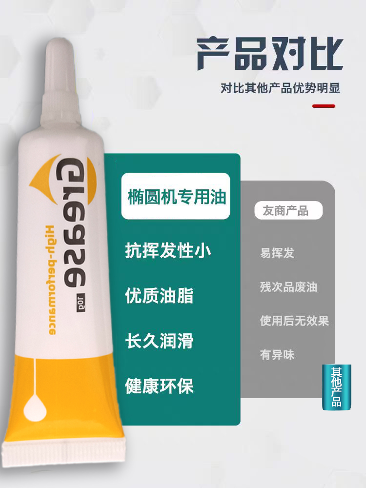 椭圆机润滑油通用矿油轨道油踏步机健身车专用油健身器材保养油 - 图1