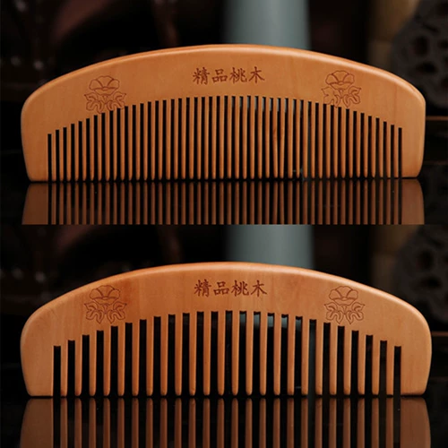 Натуральная портативная детская расческа из сандалового дерева подходит для мужчин и женщин