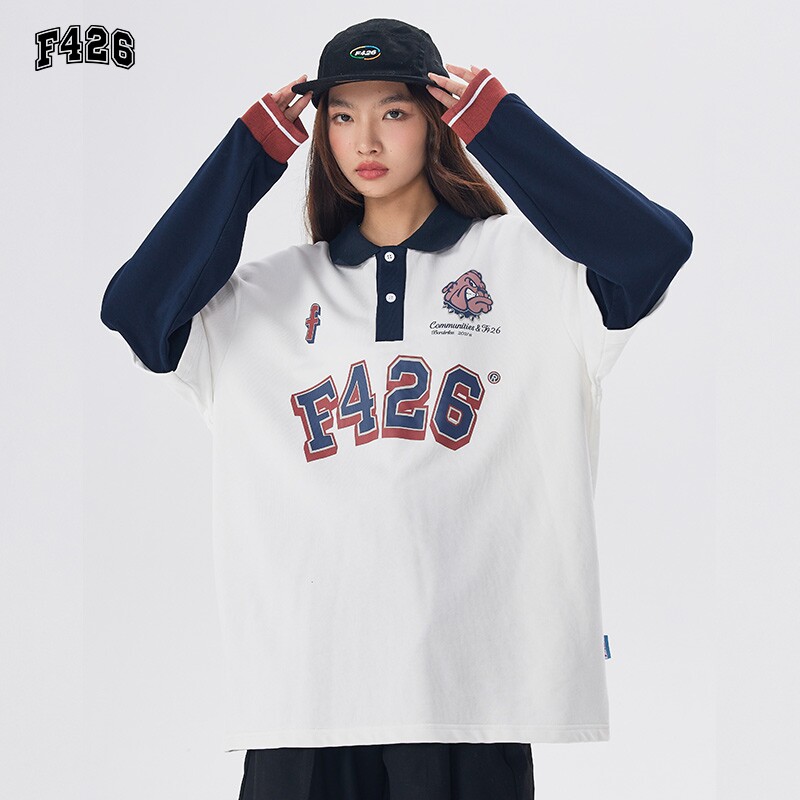 【f426官方店】国潮牌秋季情侣嘻哈 f426卫衣