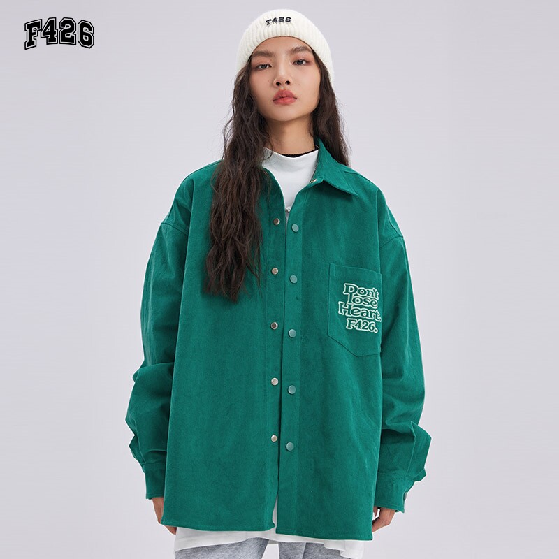 【f426官方店】国潮牌情侣街头衬衫 f426衬衫