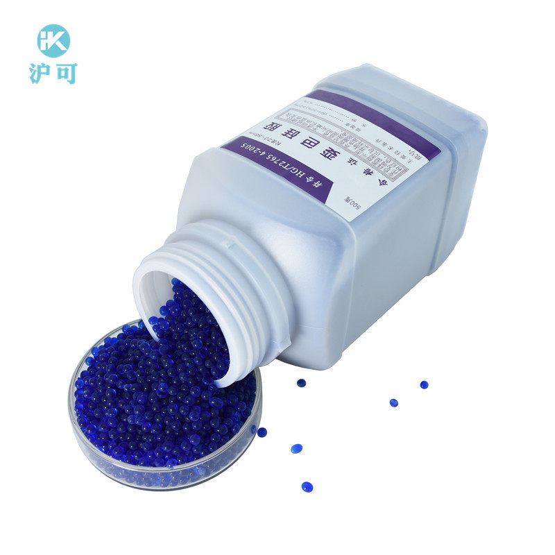 Color-changing silica gel blue desiccant moisture-proof agent hygroscopic agent experimental consumables 500g/bottle reusable