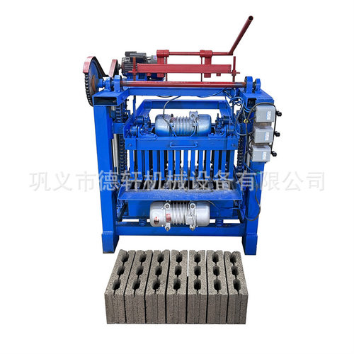 水泥砖生产机全自动混凝土打砖机多孔空心砖成型机全自动透水砖机 - 图3
