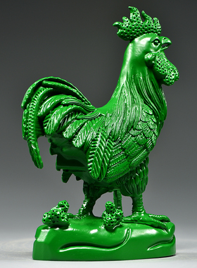 实木质祝福新古典客厅吉祥物摆件