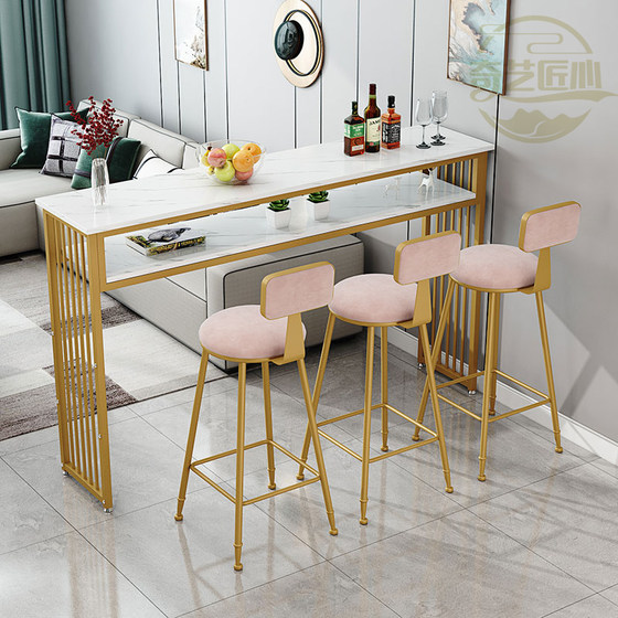 Double-layer bar tables and chairs new product promotion