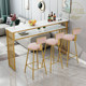 Double-layer bar tables and chairs new product promotion