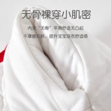 Детский демисезонный зимний красный пуховик, осенний сезон, увеличенная толщина