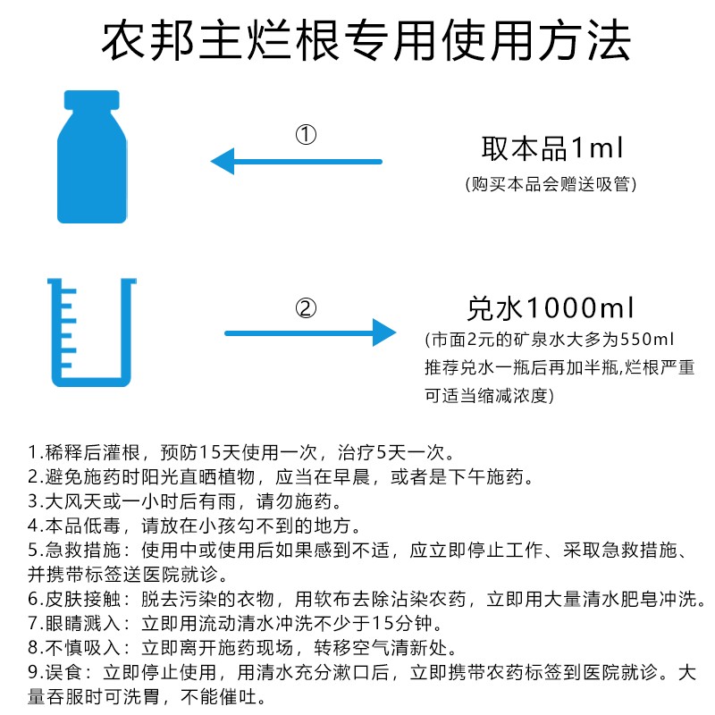 农邦主植物通用型根部养护烂根专用生根壮根灭菌生根防止新芽焉黄 - 图0