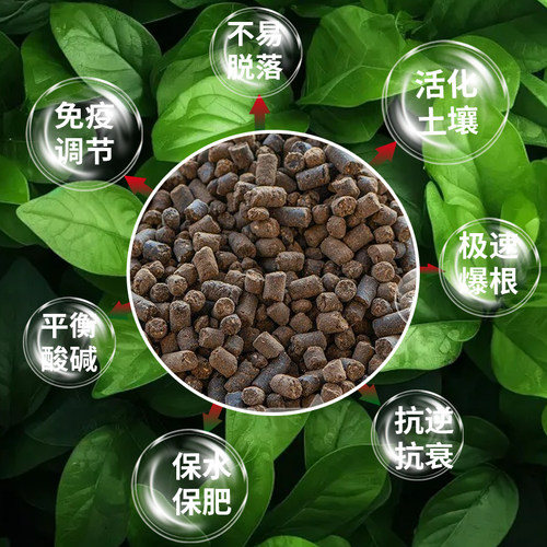 农邦主发酵芝麻饼肥豆粕肥有机肥种菜专用肥蔬菜花卉绿植多肉通用 - 图0