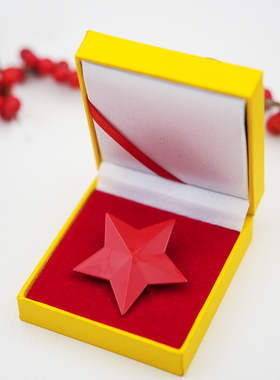 铁合金主席胸针伟人胸针