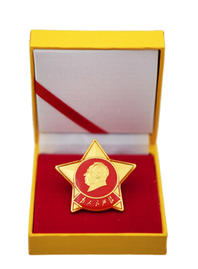 红昇黄铜胸针送礼佳品