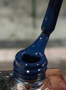 网红新款深迪蓝色甲油胶健康环保