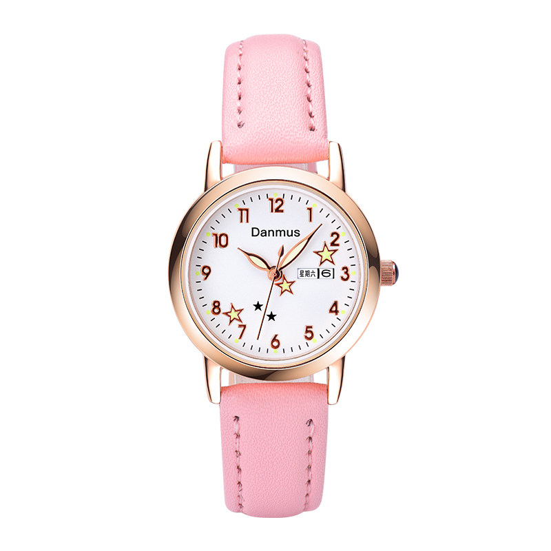 静音女儿童女孩防水夜光女生电子表 丹慕斯国产腕表