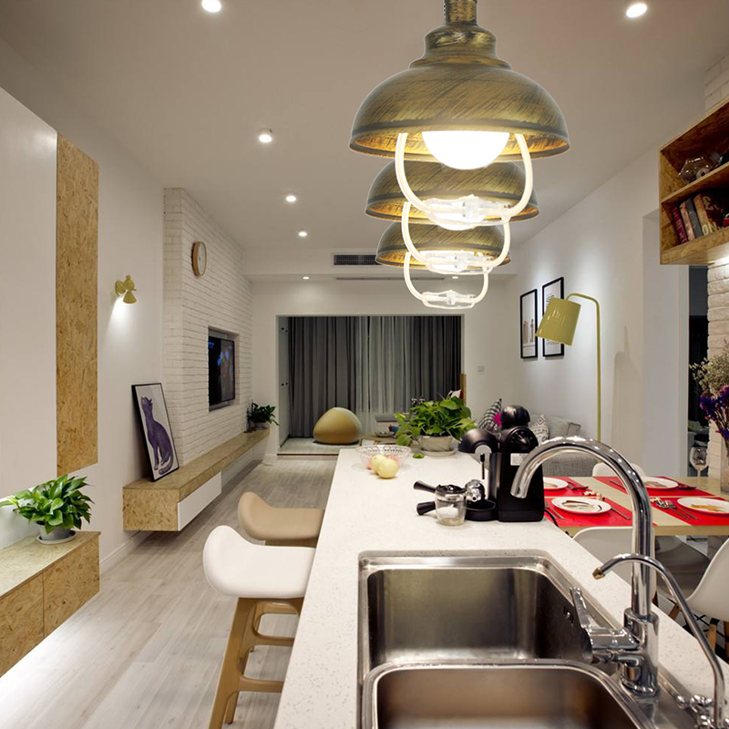 麻将灯升降式吊灯棋牌室专用复古茶楼超亮拉伸灯简约餐厅伸缩灯具,淘宝优惠券,粉丝福利购,淘宝优惠卷