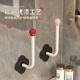 Plastic headband adhesive hook bathroom hair ring storage rack bathroom hairpin rubber band headband hook jewelry storage rack