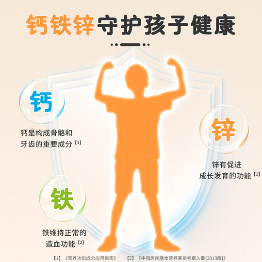 Liquid Calcium Children's Zinc Gluconate Landy