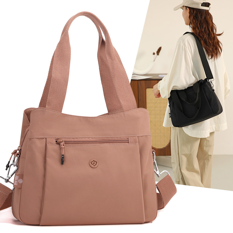 牛津布斜挎包女士2025新款休闲防水尼龙单肩包手提包女通勤妈妈包,淘宝优惠券,粉丝福利购,淘宝优惠卷