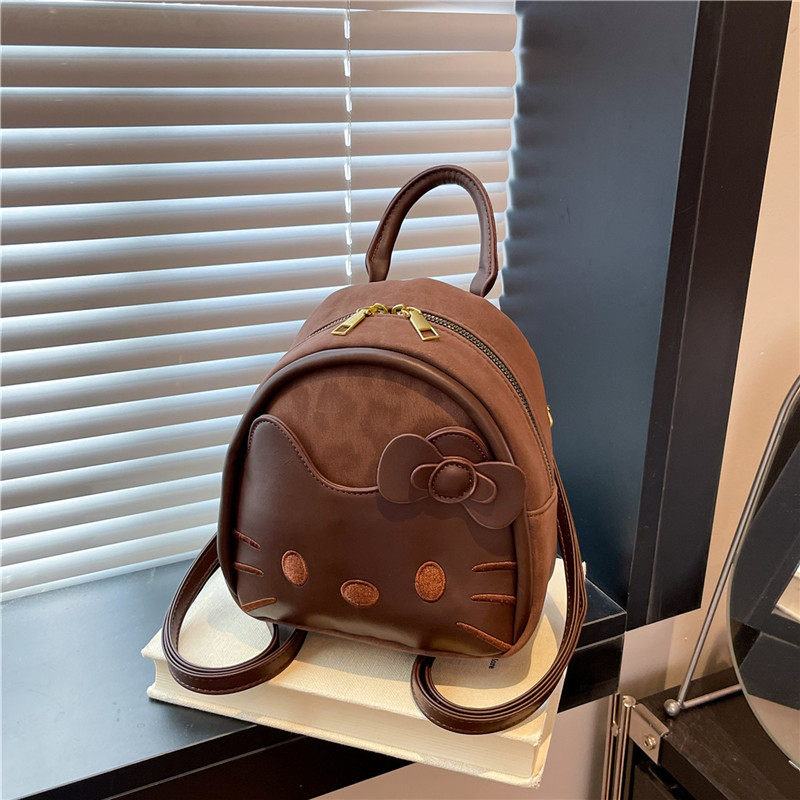 时尚可爱卡通Hellokitty迷你包包女2025新款高级感洋气百搭双肩包,淘宝优惠券,粉丝福利购,淘宝优惠卷