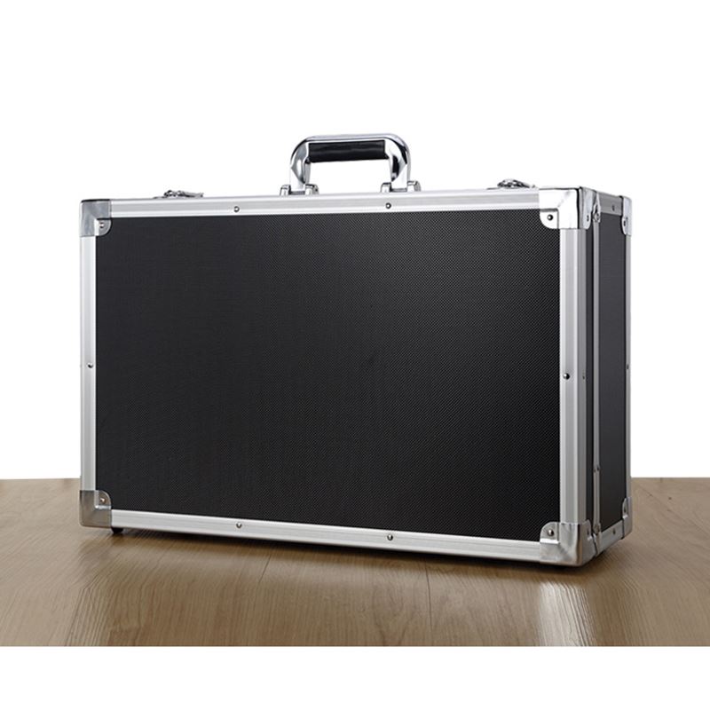 550x350x200mm Portable Tool Box Aluminium Alloy Home Stora - 图0