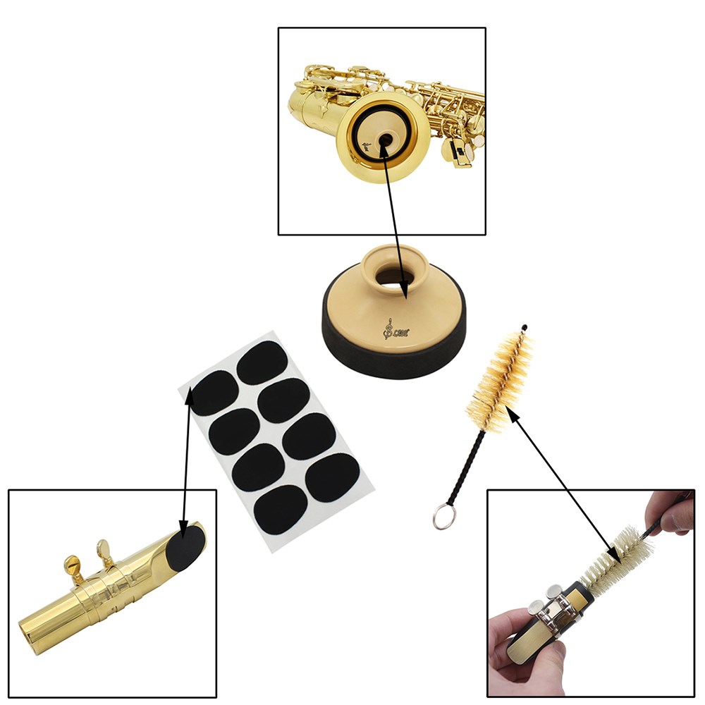 3-in-1 Saxophone Accessories Kit Including Sax Mute - 图3