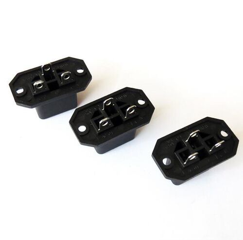 Plug all copper male female three core power plug 10A250V ba - 图0
