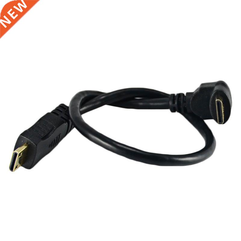 Mini HDMI Extension Cale Mini HDMI male to 90 Degree Up Ang