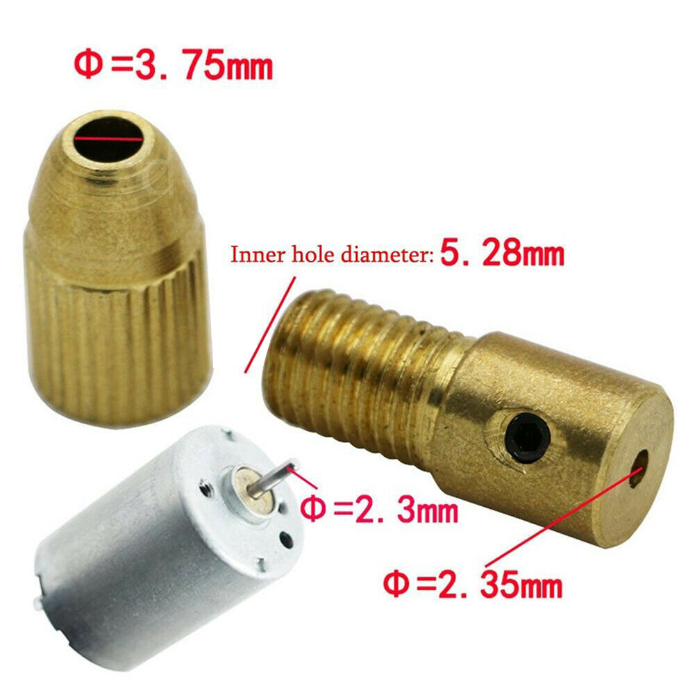 7Pcs/set 2.35-5.05mm Brass Drill Collet Mini Electric Drill - 图3