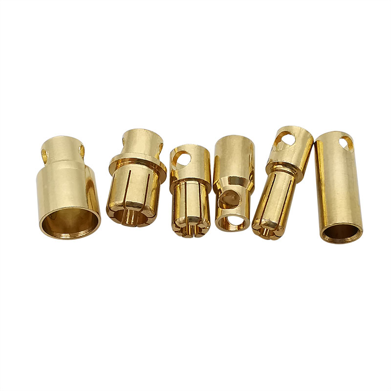 2/5Pair 5.0mm 6.0mm 8.0mm Bullet Banana Male Female Connecto - 图0