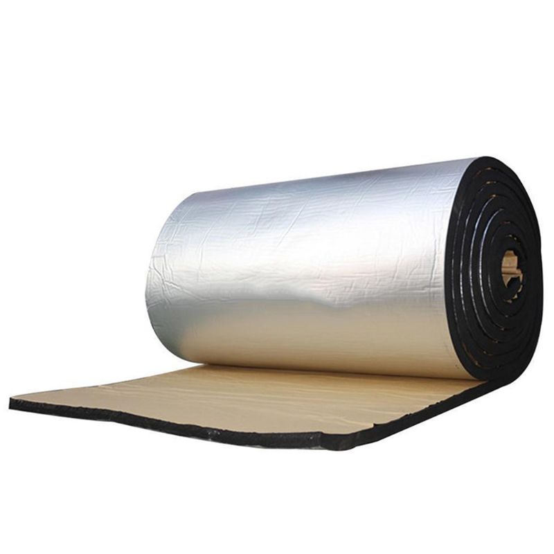 50x200cm 5/10/15mm Car Sound Deadener Mat Noise Bonnet Insul-图0