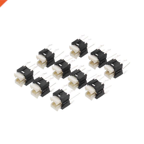 10Pcs Tact Switch SMT SMD Tactile MemraSwitch Push utton w