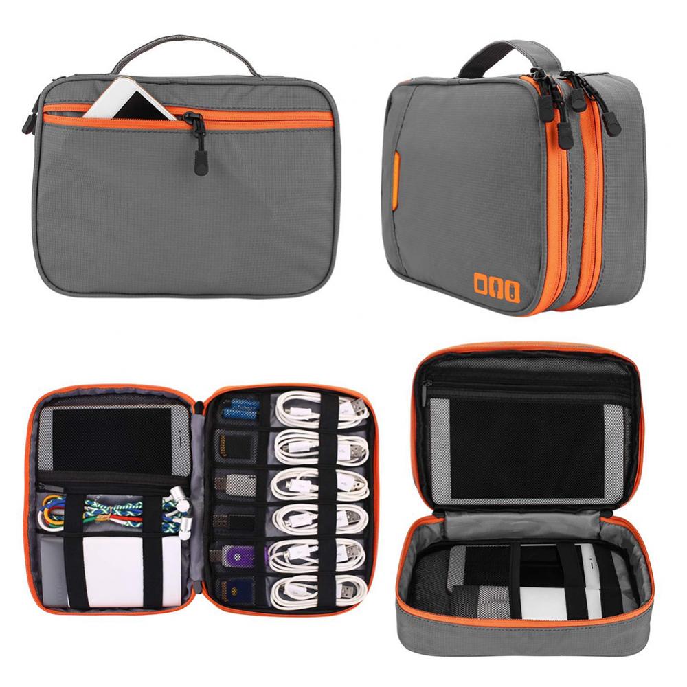 Multi-function Digital Accessories Storage Organizer Power B-图1