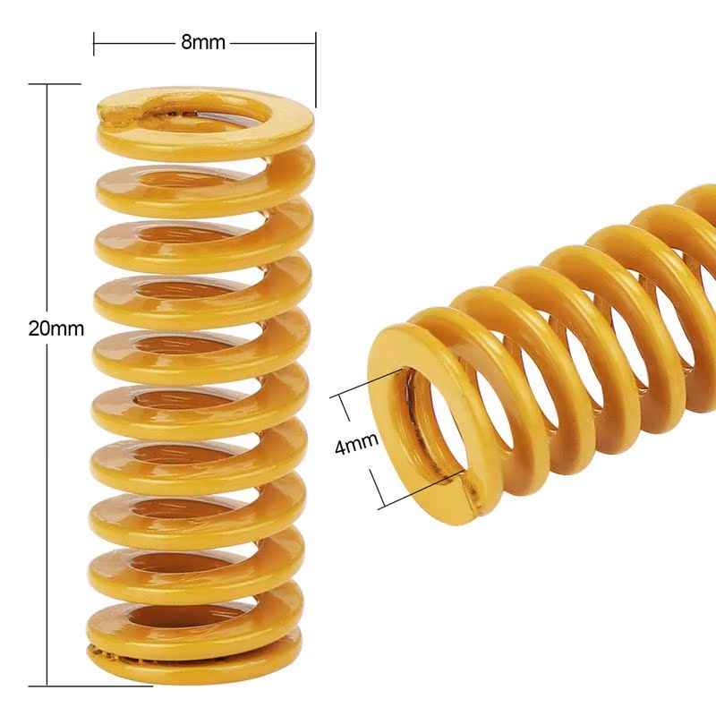 40Pcs 8X20Mm Light Load Ender Compression Springs Heated Bed-图1