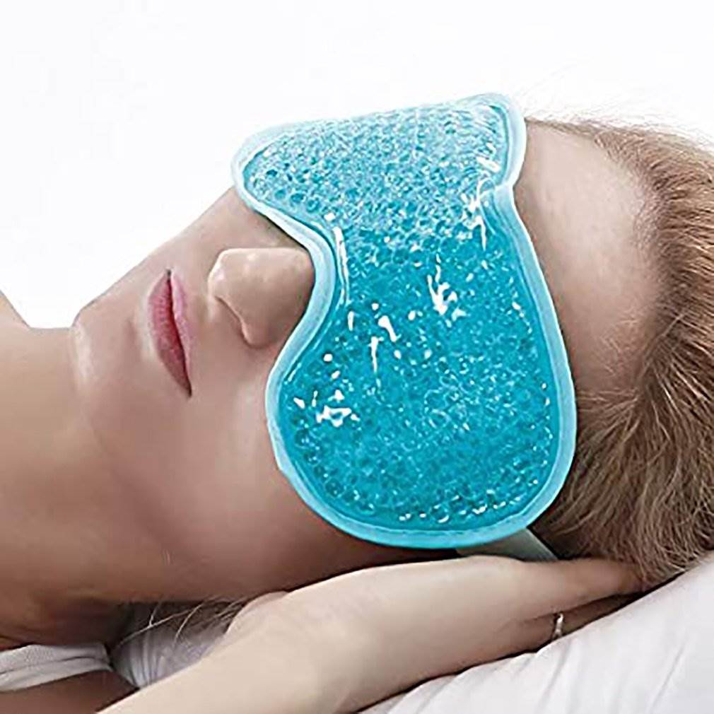 Spot Pvc Gel Ice Mask Summer Lunch Break Sleep Goggles Cold - 图1