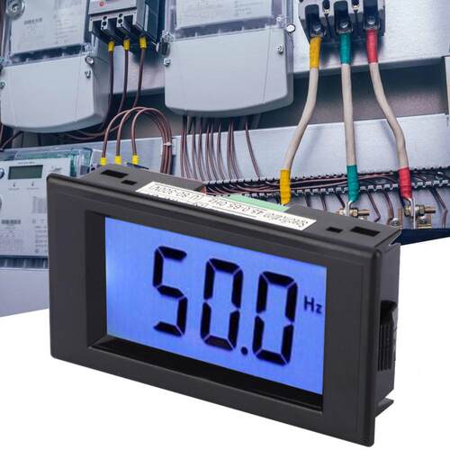 Frequency Meter D69-HZ Digital Display 10~199.9Hz AC80~00V - 图3